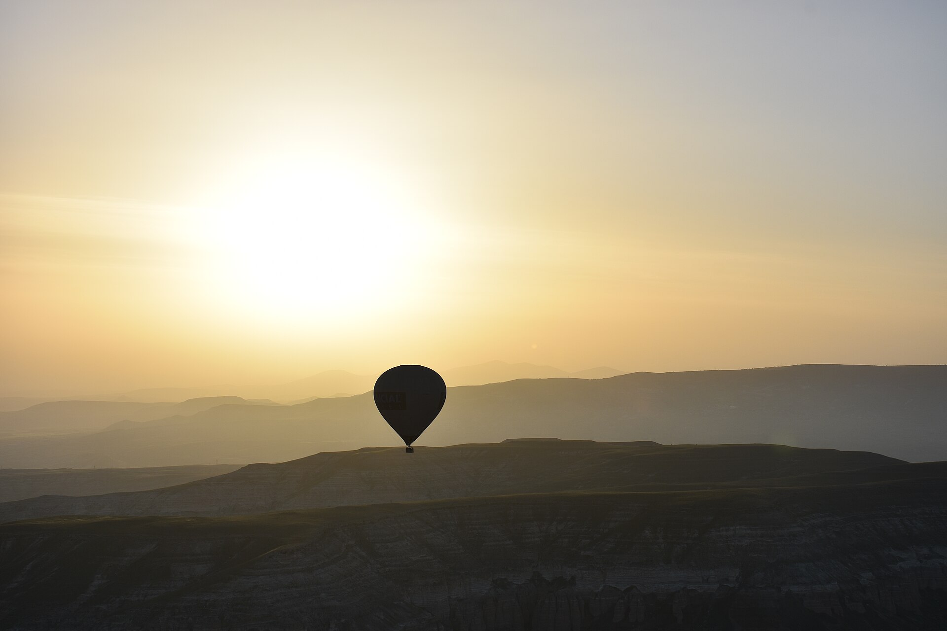 Cappadocia hot air balloons sunrise