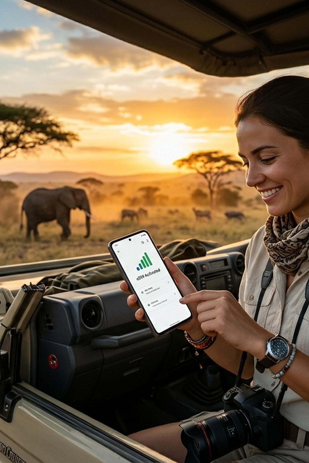 Whether an eSIM Is Worth It for Safari and Long-Haul Travellers