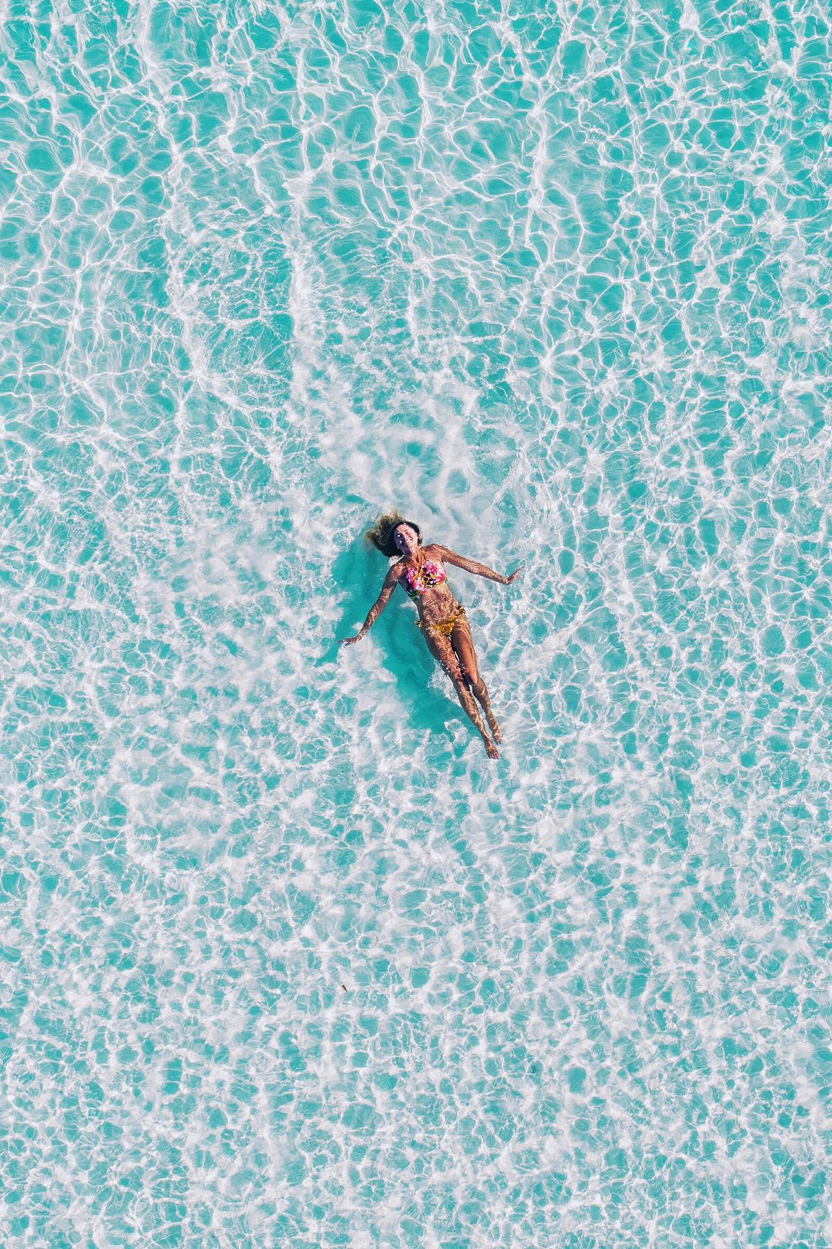 Maldives atoll aerial