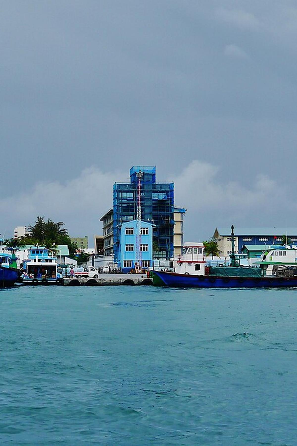 Male Maldives harbour