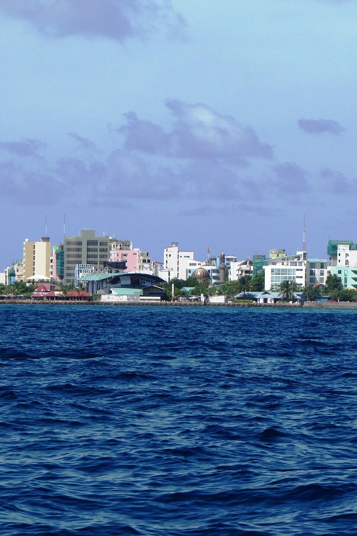 Male Maldives skyline